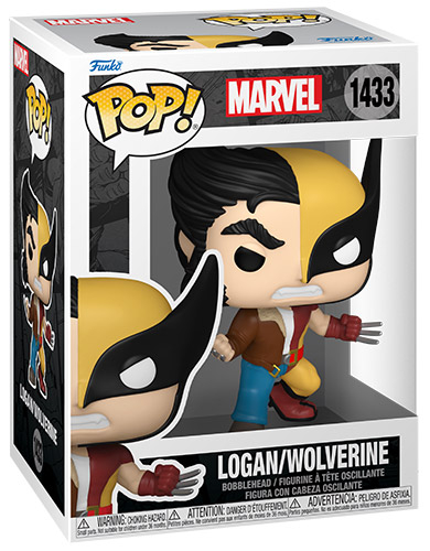 FUNKO POP Marvel Split Logan/Wolverine 1433